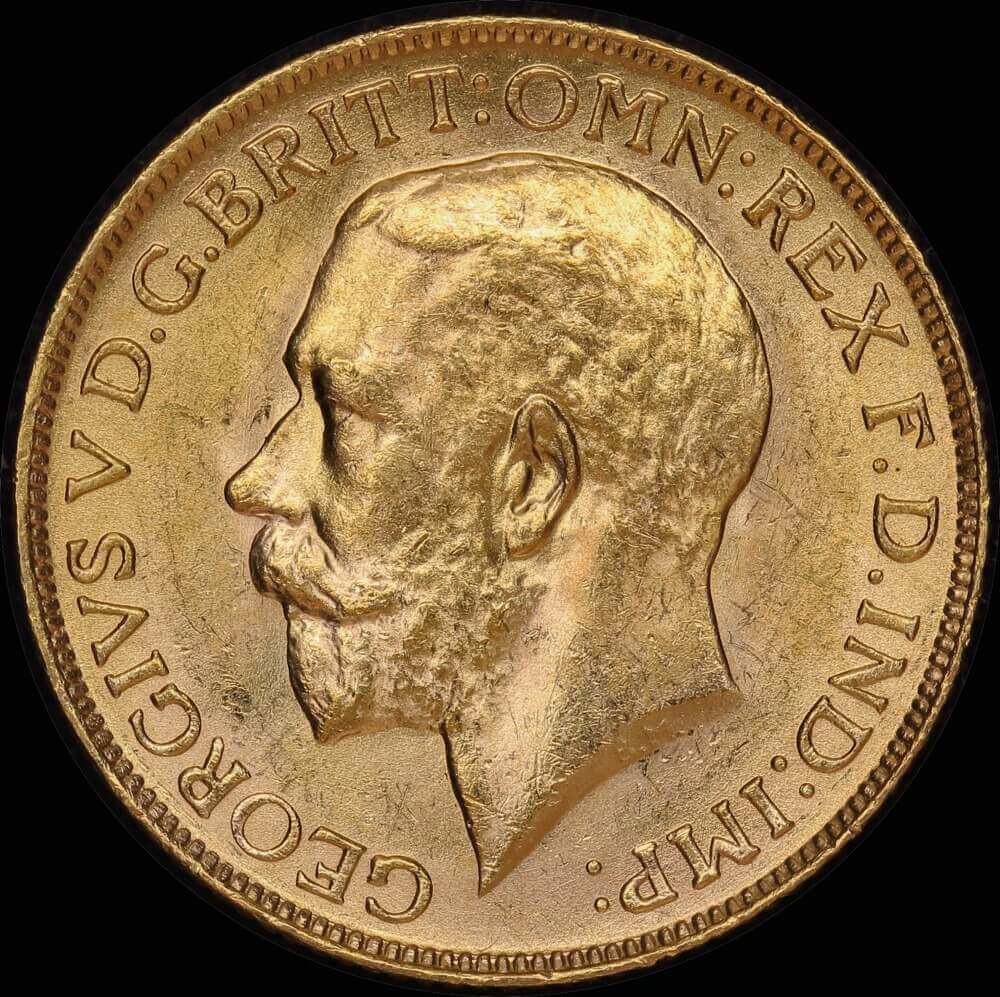 South Africa 1927 Gold Sovereign KM# 21 Uncirculated product image