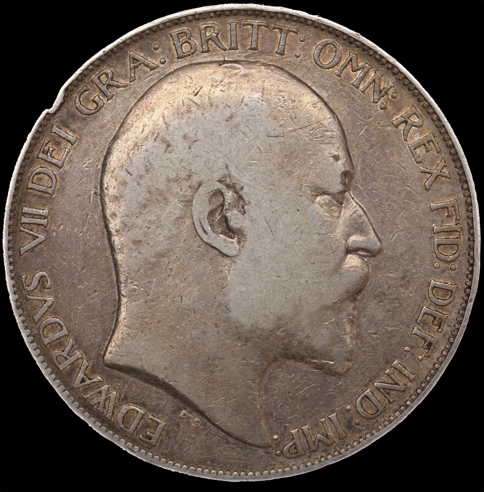 1902 Silver Crown Edward VII Very Fine product image