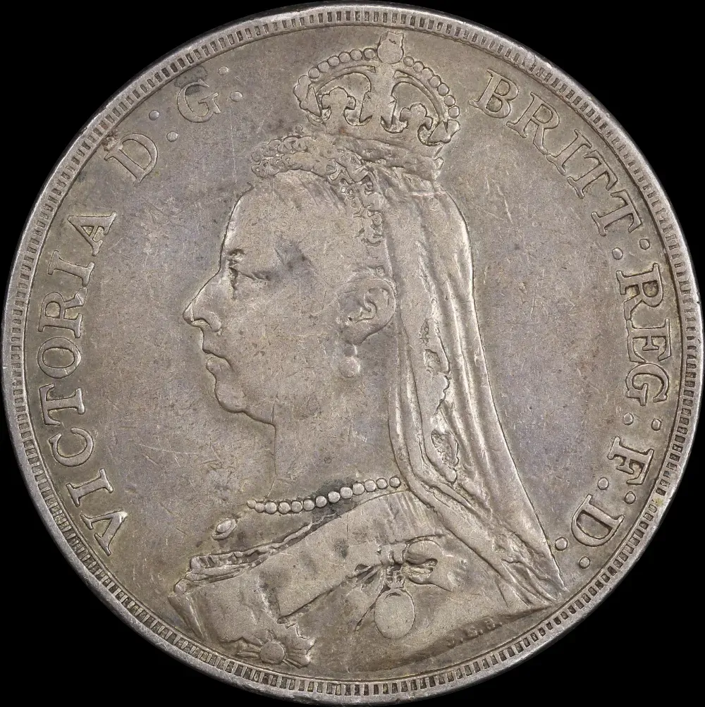 1891 Silver Crown Victoria S#3921 about VF product image