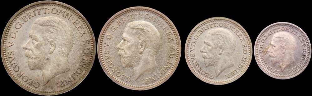1936 Silver Maundy Coin Set George V S#4043  product image