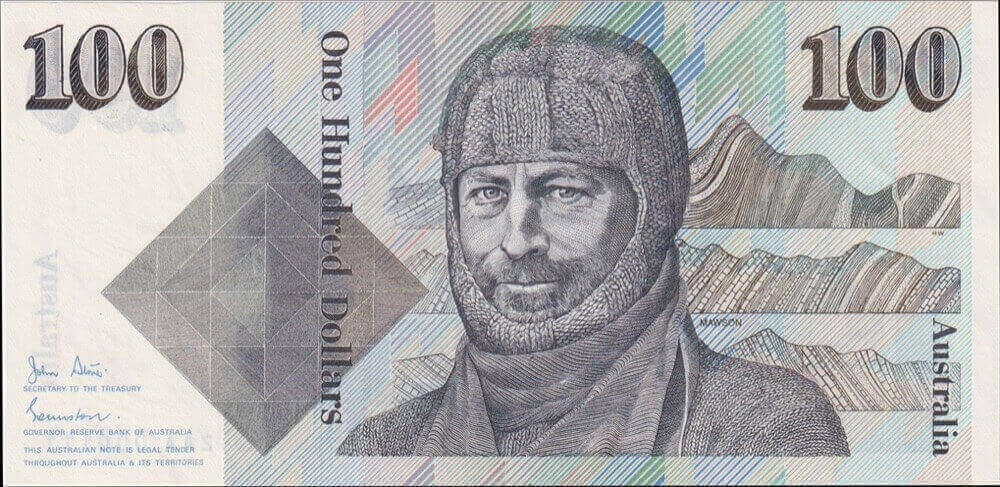 1984 $100 Note ZAA 1st Prefix Johnston/Stone R608F Uncirculated