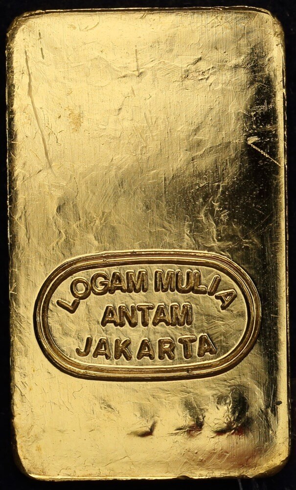 Logam Mulia (Indonesia) Fine Gold 10 Gram Minted Ingot
