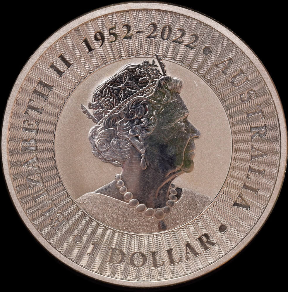 2023 Silver 1oz Unc Coin Red Kangaroo product image