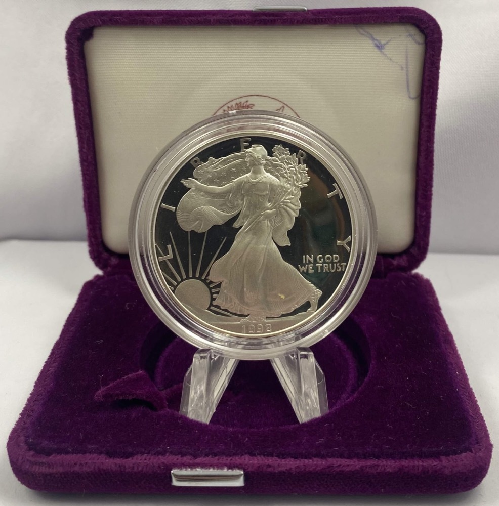 United States 1992 Proof Silver 1oz Eagle product image