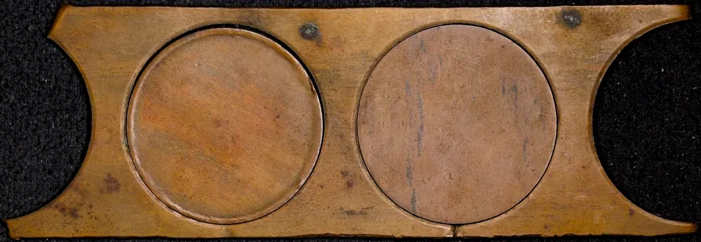 Australia 2x Blank Penny Planchets and Scissel product image