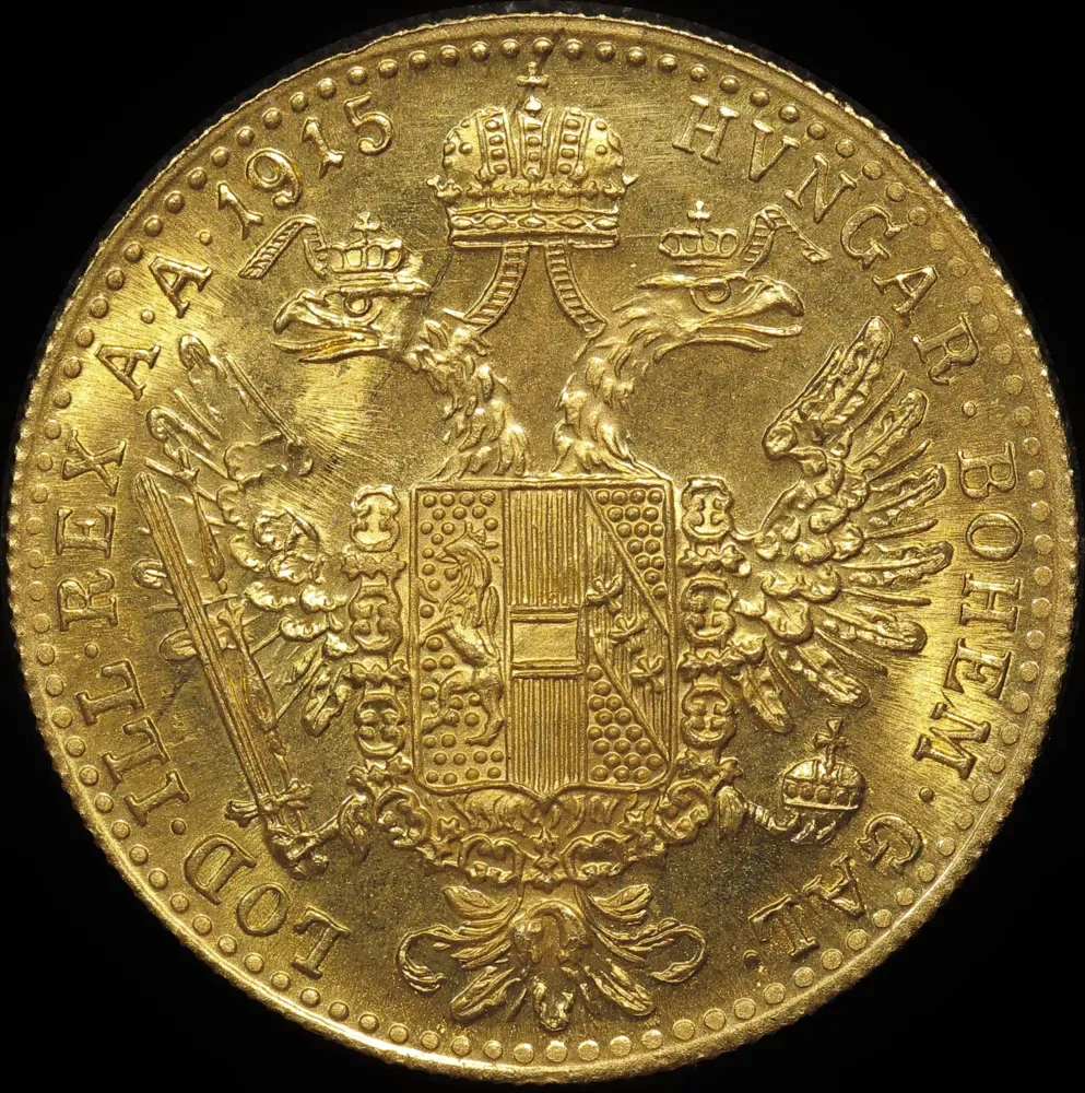 Austria 1915 Gold 1 Ducat Restrike