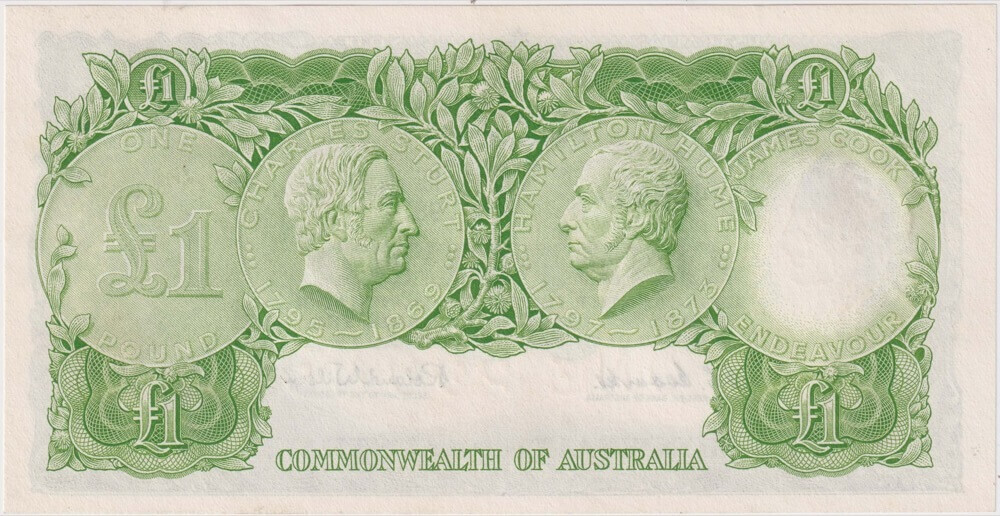 1961 One Pound Star Replacement Note Coombs/Wilson R34aS about Unc product image