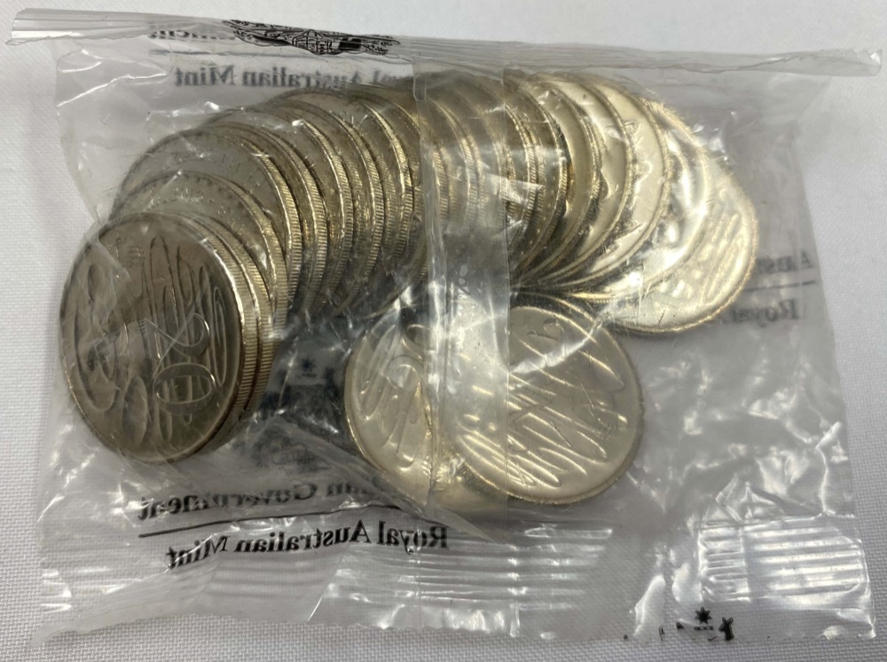 2016 20c Mint Bag of 20 Coins Uncirculated Changeover