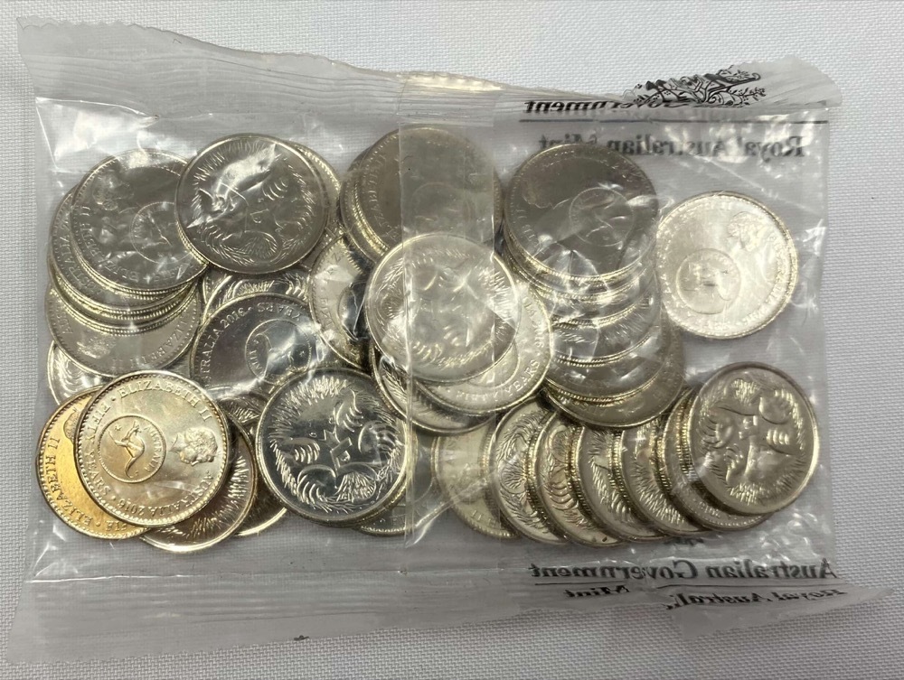 2016 5c Mint Bag of 40 Coins Uncirculated Changeover