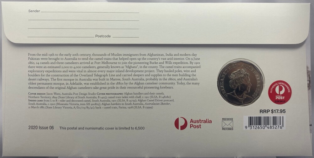 2020 50 Cent PNC Afghan Cameleers product image