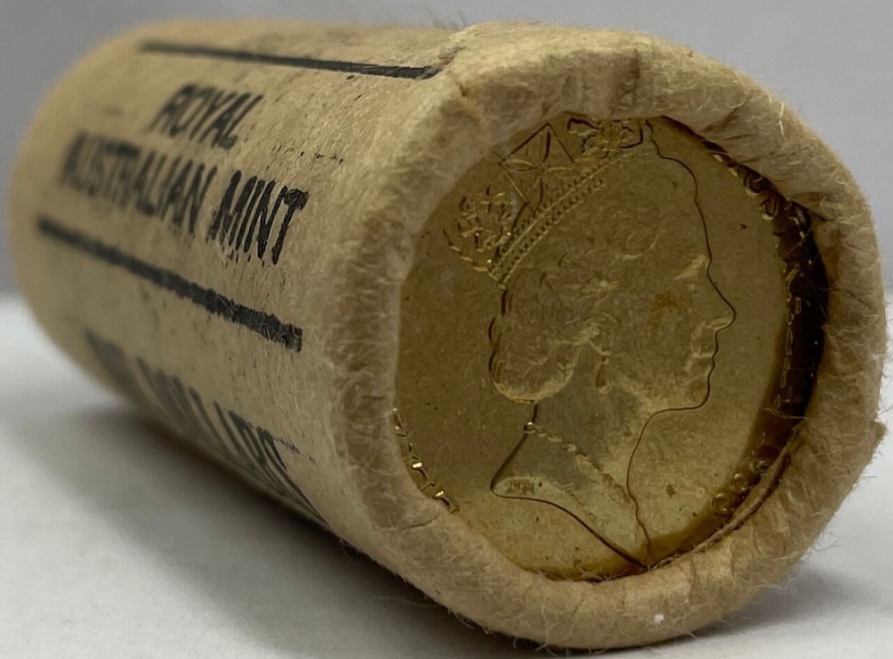 1988 One Dollar RAM Roll Unc Bicentennial Heads / Tails