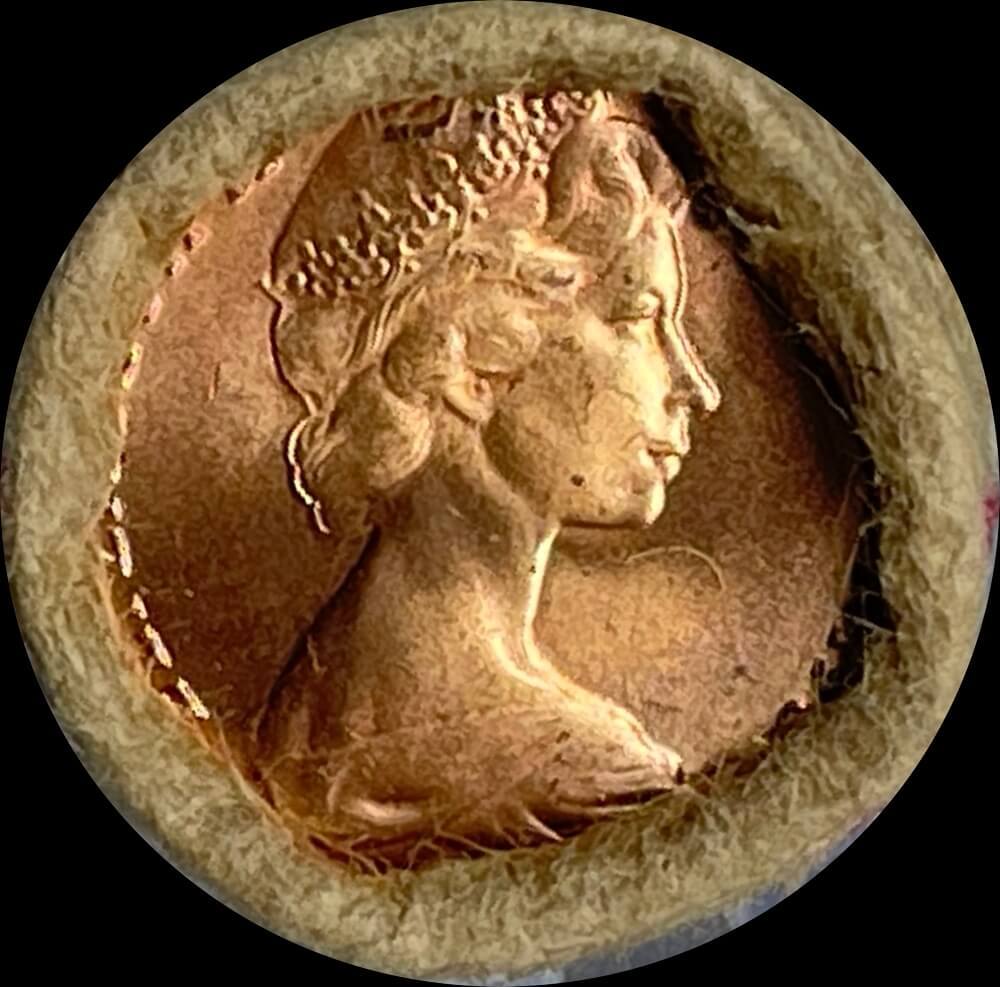 1980 One Cent RAM Mint Roll (Heads/Heads)