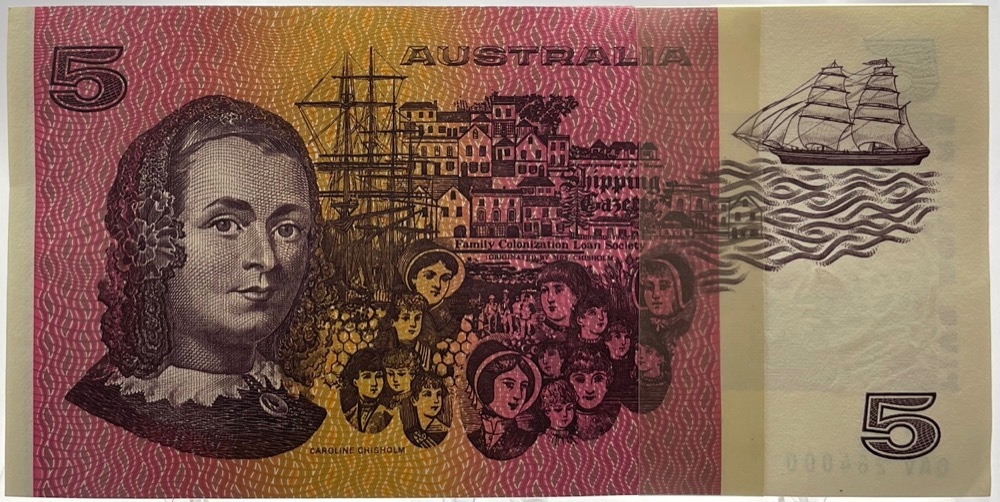 1985 $5 Note Bundle Gothic Side Johnston/Fraser R209b Uncirculated