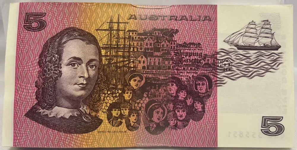 1985 $5 Note Bundle Gothic Side Johnston/Fraser R209b Uncirculated