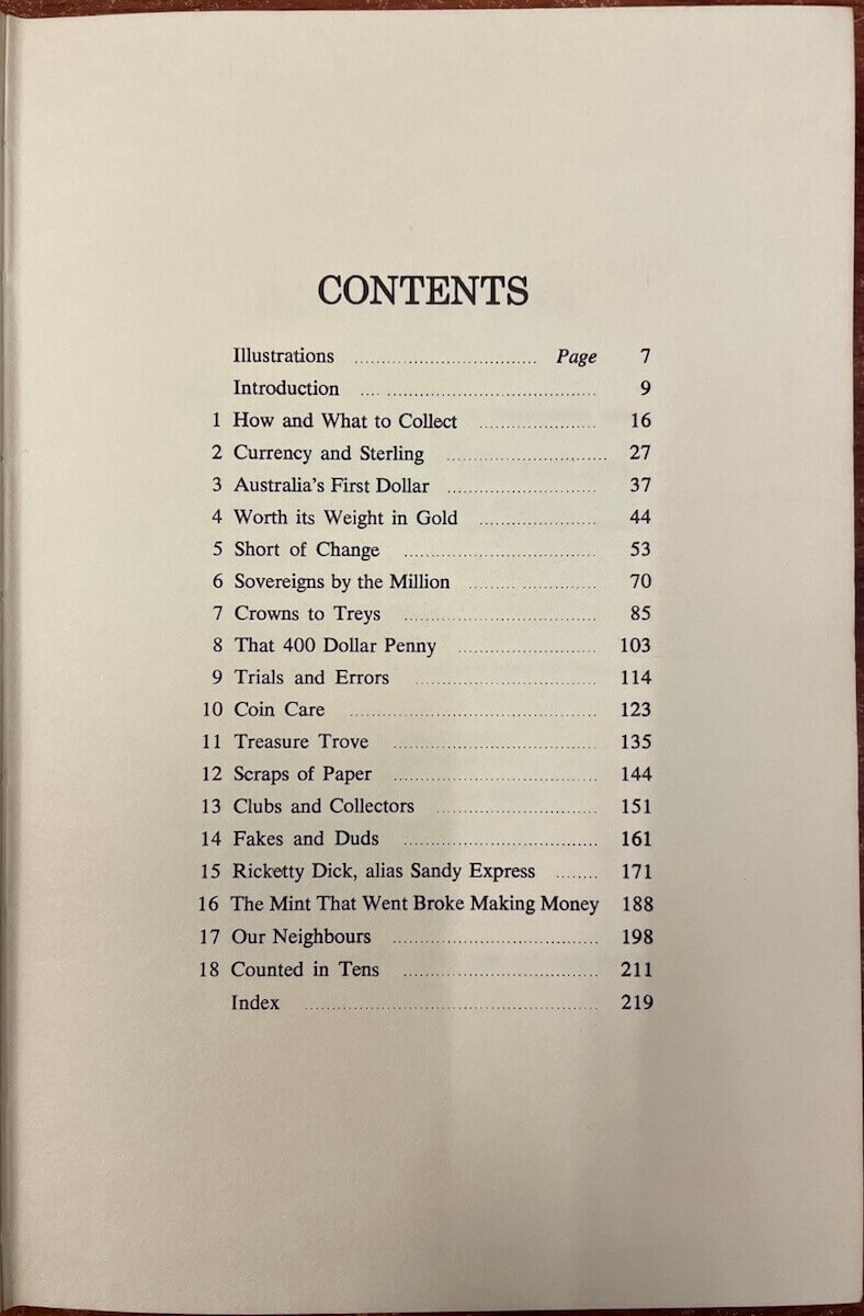 Collecting Australian Coins Hanley and James Softcover Book