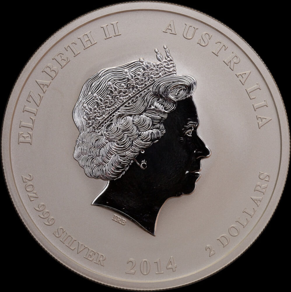 2014 Silver Two Ounce Lunar Coin Year of the Horse product image