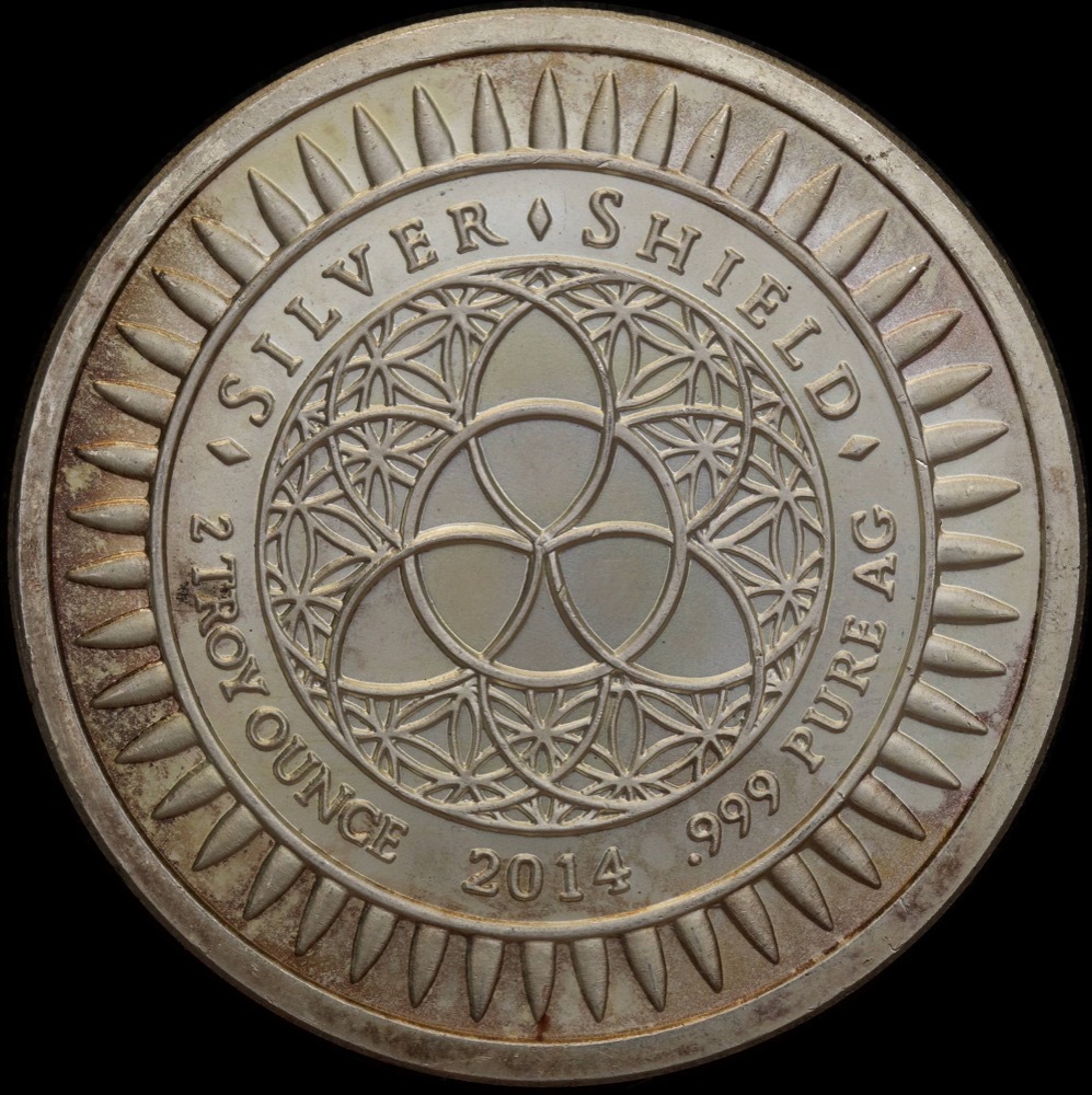 2013 Silver Bullet Silver Shield 2oz Round