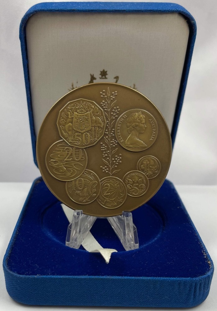 Royal Australian Mint Canberra Bronze Medallion In Presentation Case product image