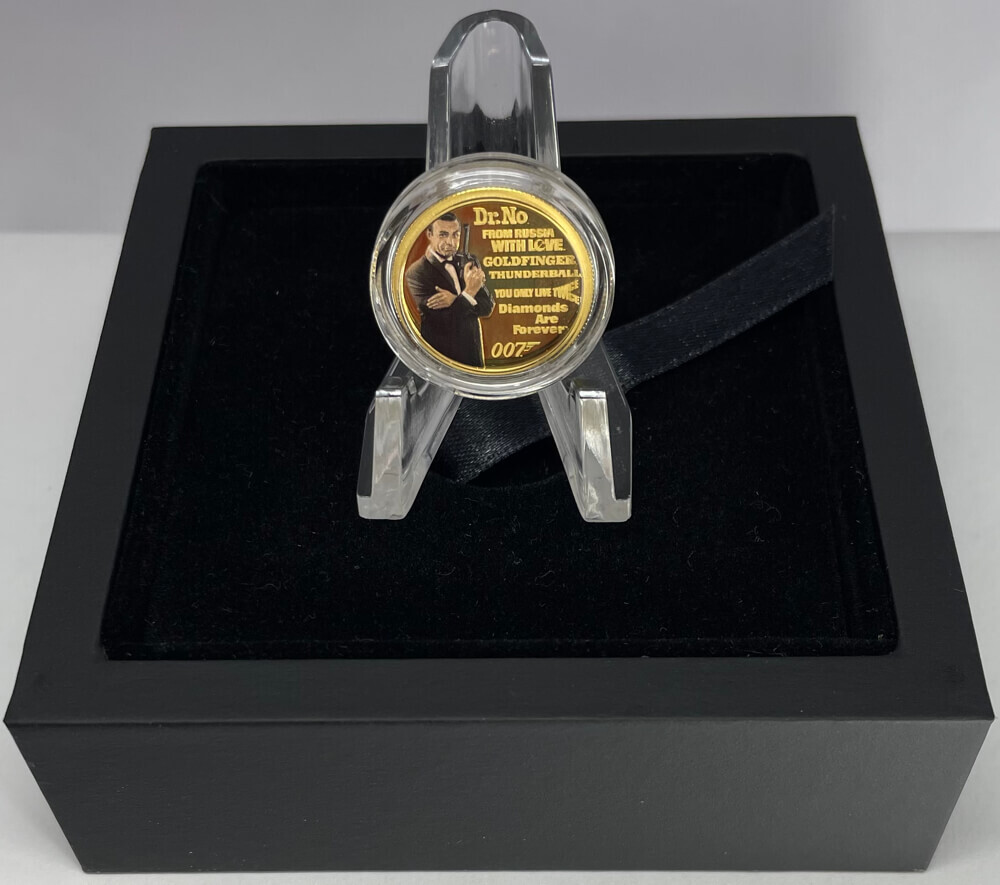 2022 Gold 1/4oz Proof Coin James Bond product image