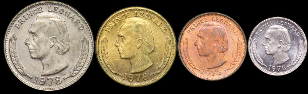 1978 Hutt River Province Four Coin Mint Set product image