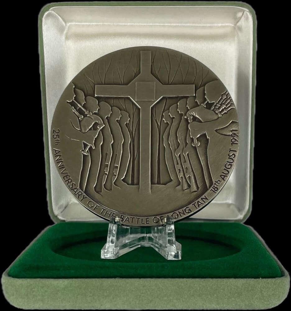 1991 Silver Medallion Long Tan Vietnam 25th Anniversary