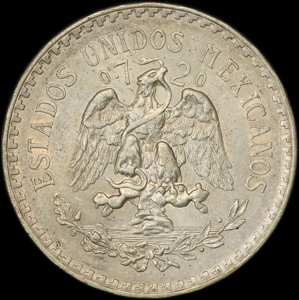 Mexico 1933 Silver Peso KM# 455 Uncirculated product image