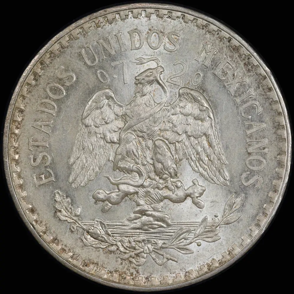 Mexico 1933 Silver Peso KM# 455 Uncirculated product image