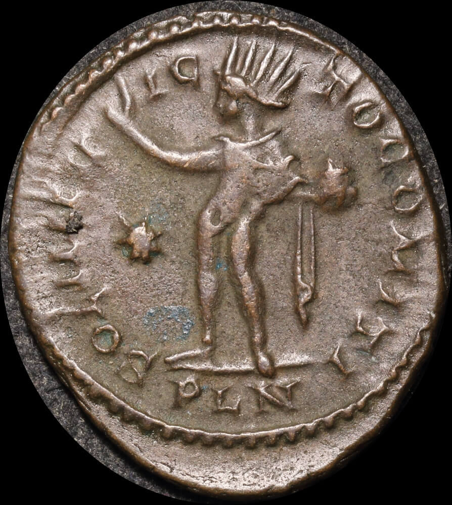 Ancient Rome (Imperial) 307-310 AD Constantine I Bronze Follis (AE1) S# 3868 About EF product image