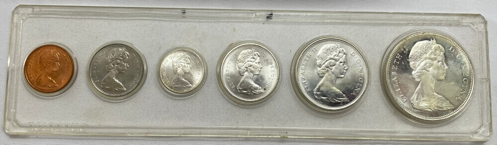 Canada 1966 Unofficial 6 Coin Mint Set product image