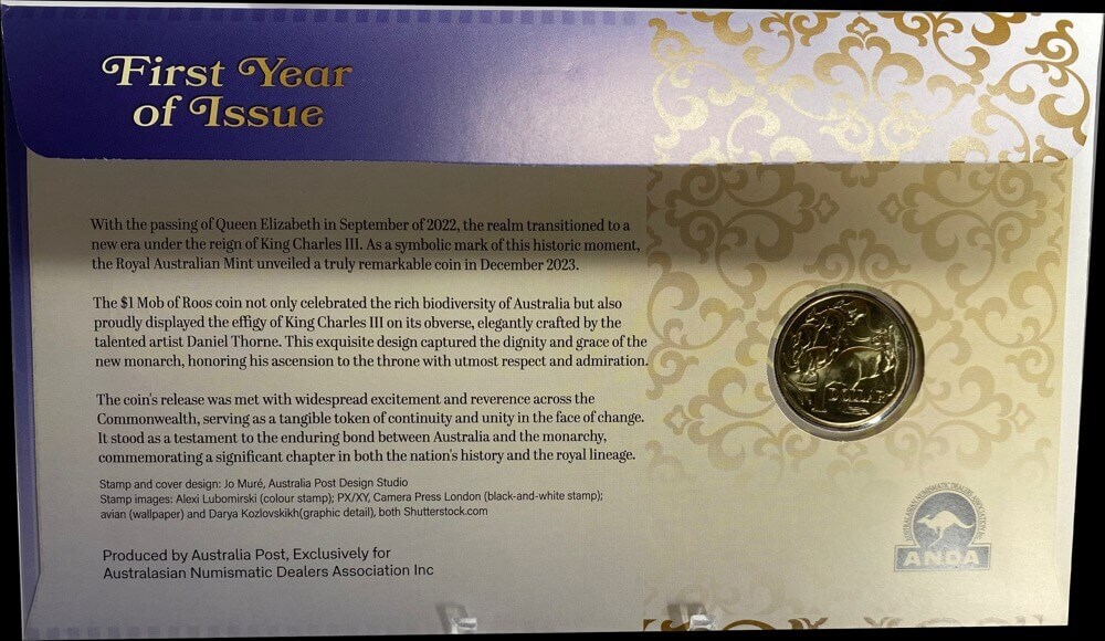 2024 1 Dollar PNC King Charles III - ANDA Perth Money Expo product image
