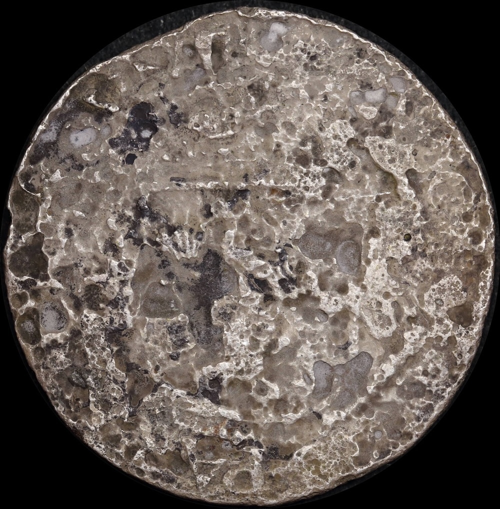 Unidentifiable Netherlands Silver Rijksdaalder Poor Condition ex Batavia shipwreck