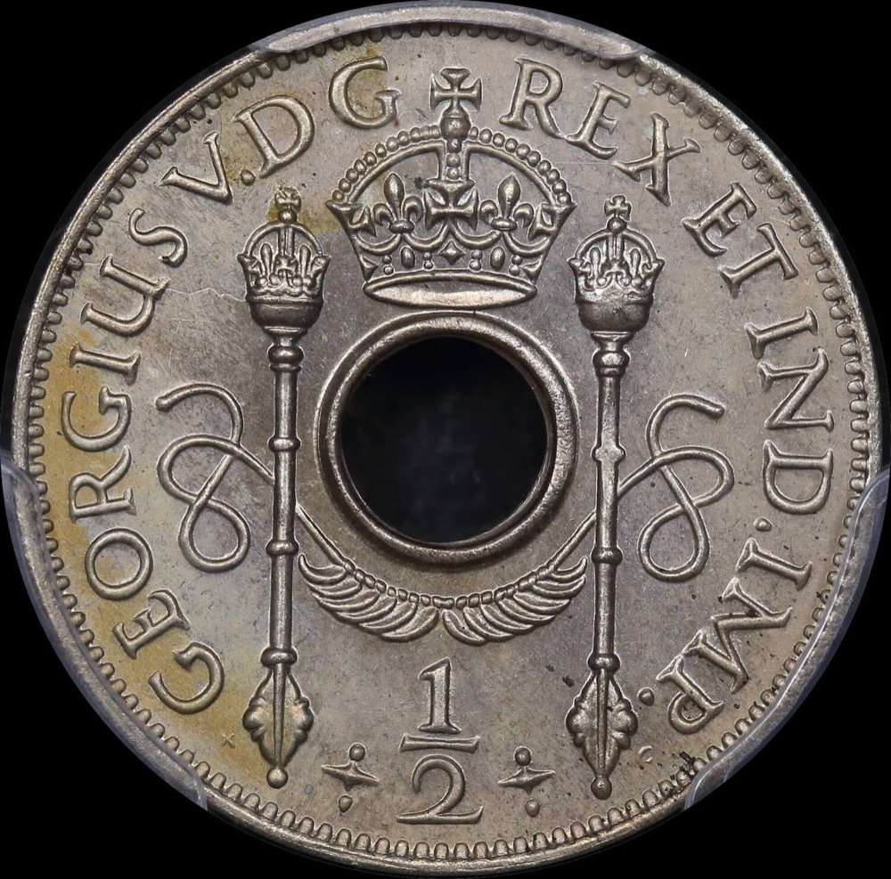 New Guinea 1929 Proof Halfpenny KM#2 PCGS PR65 product image