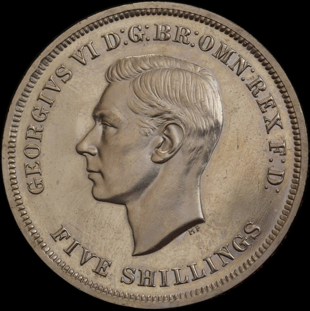 1951 Prooflike Crown George VI Festival of Britain Green Case product image