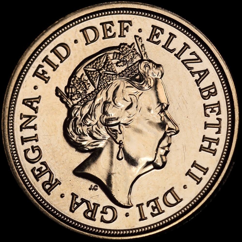 2022 Gold Sovereign Elizabeth II S# 4212 Uncirculated product image