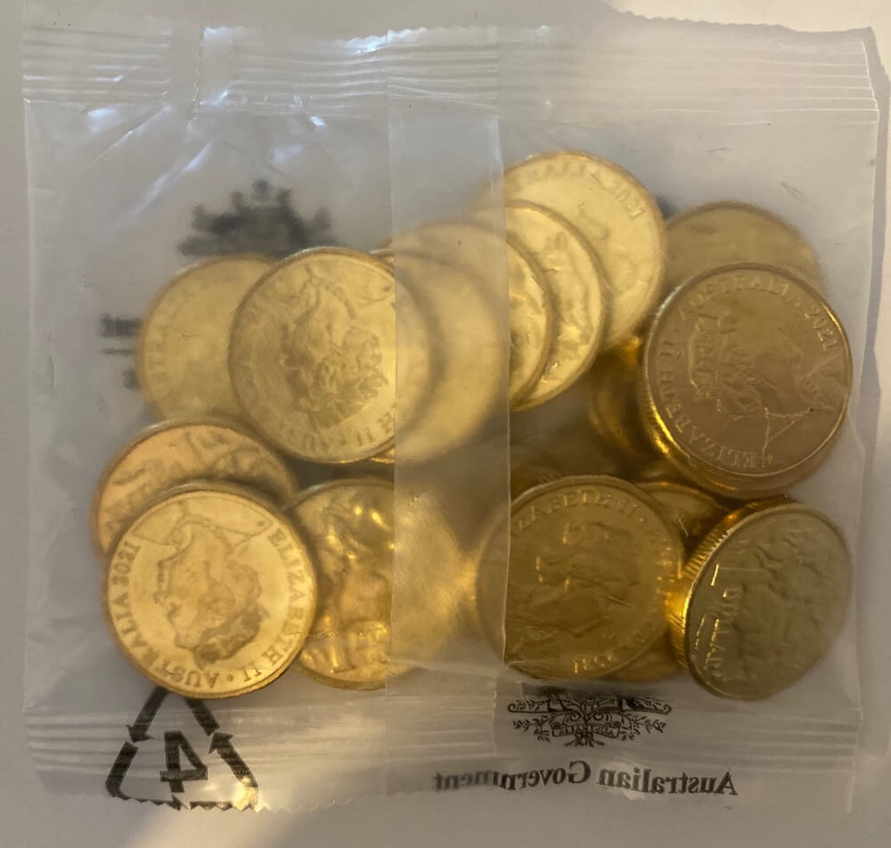 2021 Mint Bag of 20 Uncirculated $1 Coins product image