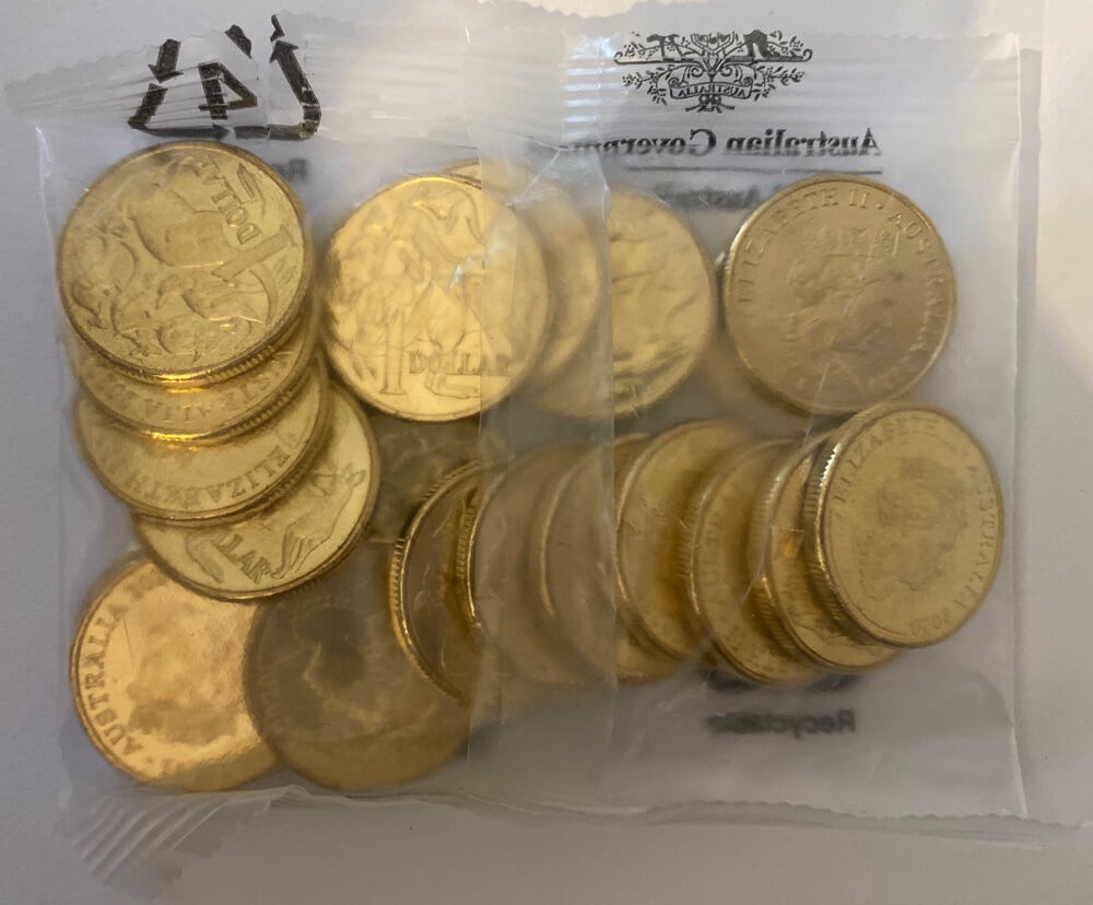 2020 Mint Bag of 20 Uncirculated $1 Coins product image