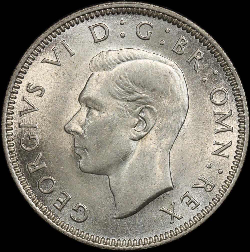 Scotland 1942 Silver Shilling KM#854 Uncirculated product image