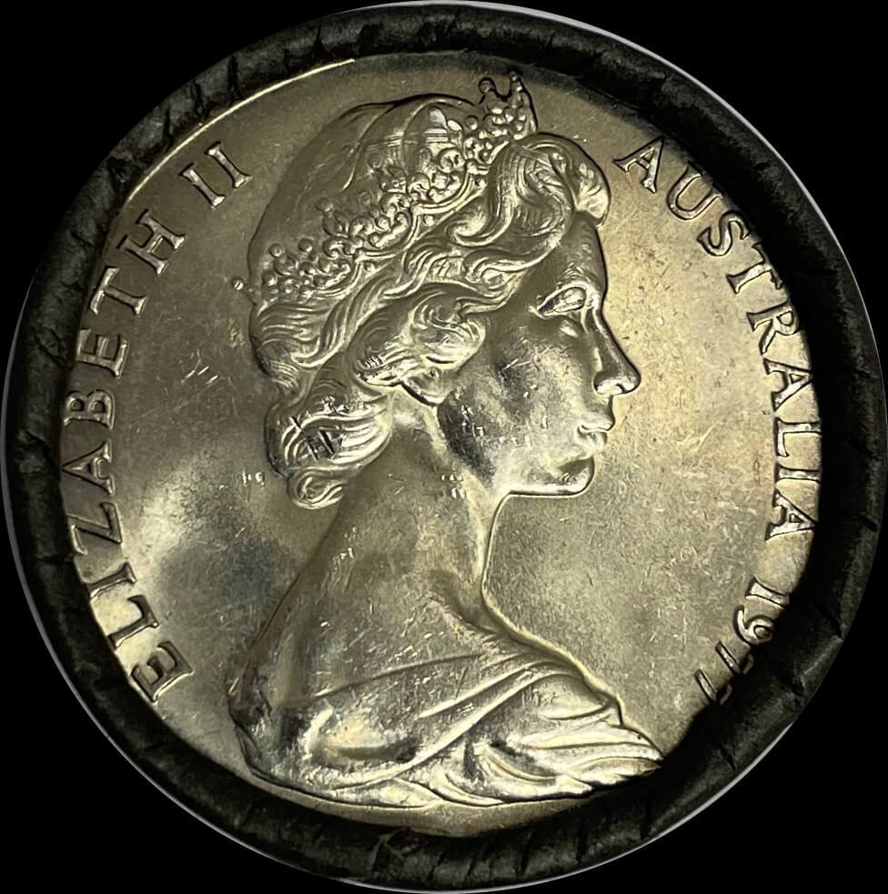 1977 20 Cent Cotton & Co Security Roll 