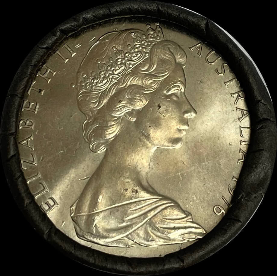 1976 50 Cent Cotton & Co Roll of 20 Coins