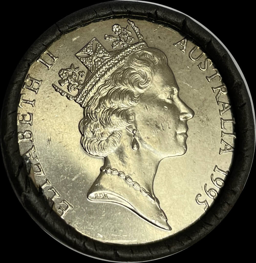 1995 50 Cent Cotton & Co Roll of 20 Coins Weary Dunlop