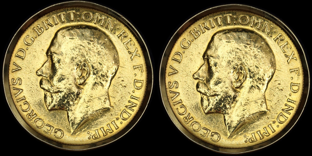 14 Carat Gold Sovereign Cufflinks