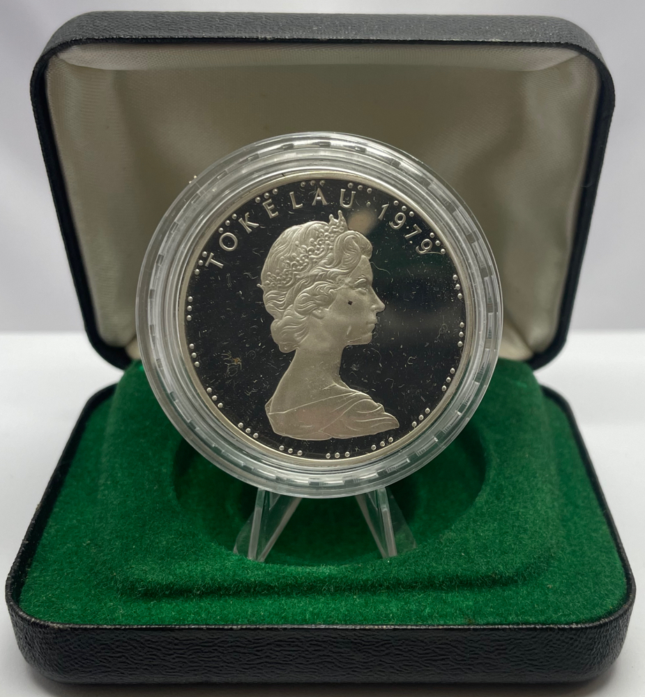 Tokelau 1979 Silver 1 Tala Proof Coin - Tuluma product image