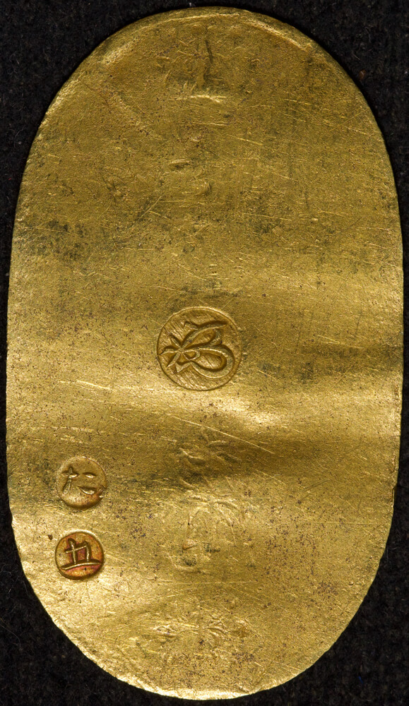 Japan 1860-1867 Gold Koban C# 22d Good VF product image