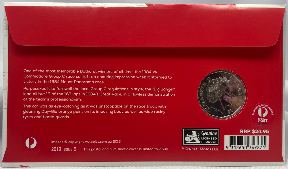 2018 PNC 50 Cent Holdens Legends 1984 VK Commodore 