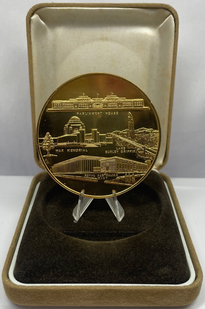 1966 Bronze Canberra Souvenir Medallion C#18