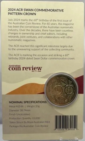 2024 Swan Dollar Pattern Crown