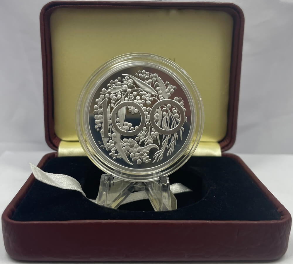 2024 Silver Proof Swan Dollar Pattern Crown