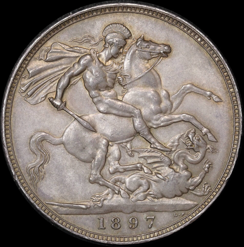 1897 Silver Crown Victoria S#3937 Uncirculated product image