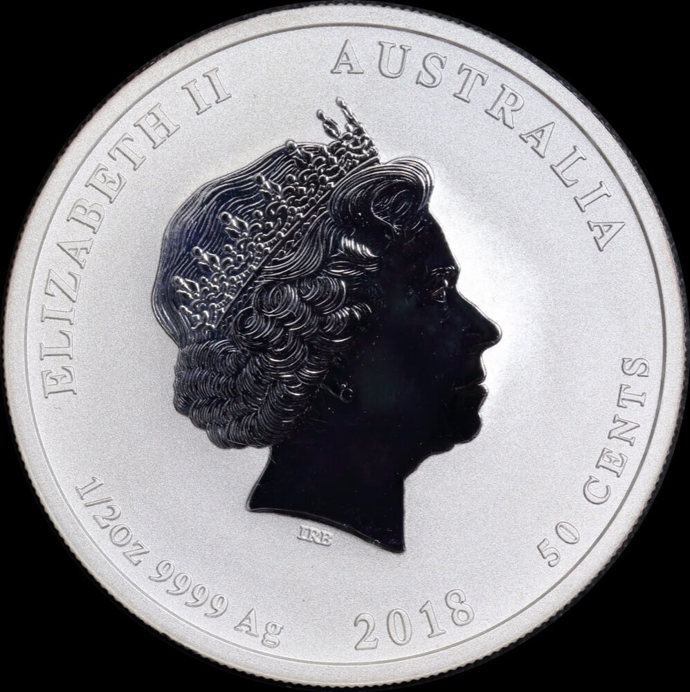 2018 Silver Lunar 1/2 Ounce Coin Dog product image