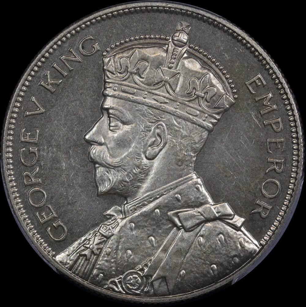 New Zealand 1933 Silver Half Crown KM#5 PCGS PR64 product image